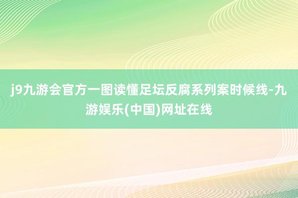 j9九游会官方一图读懂足坛反腐系列案时候线-九游娱乐(中国)网址在线