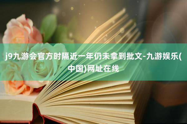 j9九游会官方时隔近一年仍未拿到批文-九游娱乐(中国)网址在线